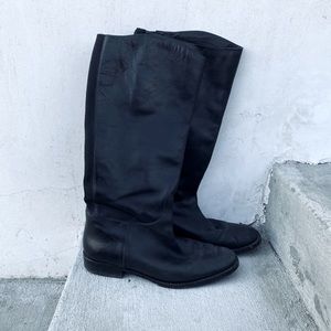 Banana Republic Black Riding Boots